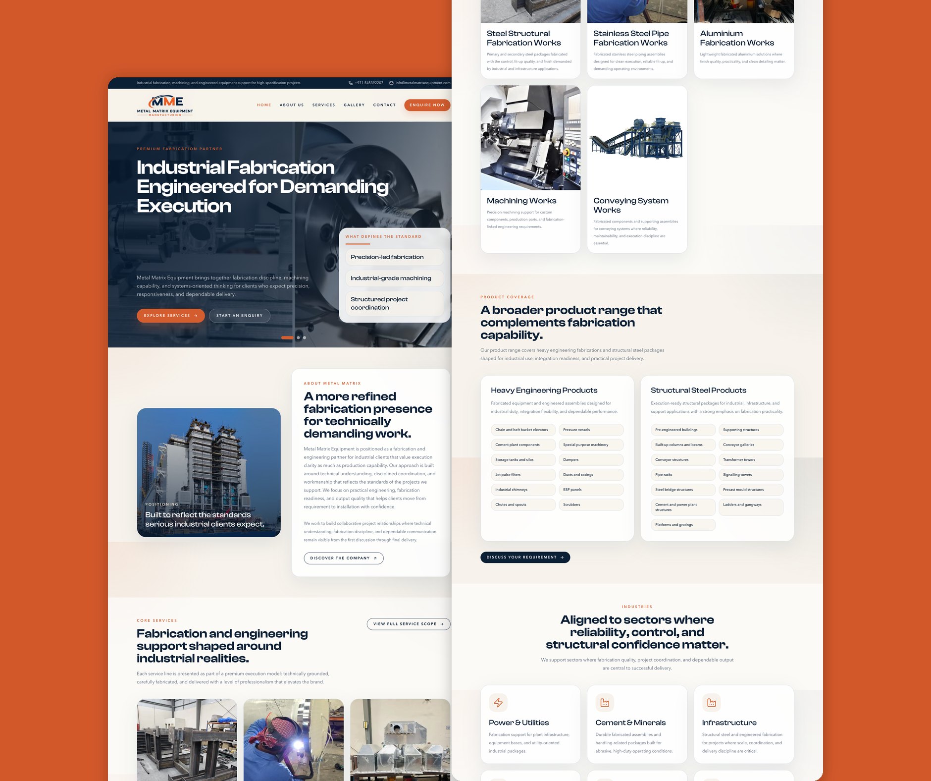 Metal Matrix Equipment website