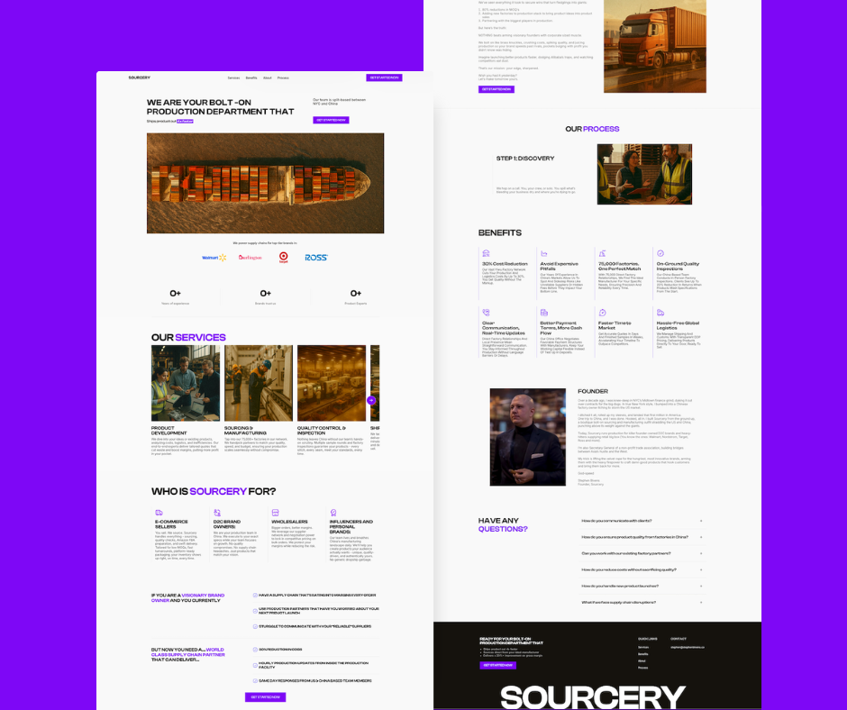 Sourcery website